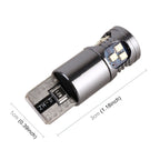 4 PCS T10 DC12V / 2.5W Car Clearance Light 18LEDs SMD-3020 Lamp Beads, 18LEDs SMD-3020 (Ice Blue Light), 18LEDs SMD-3020 (Blue Light), 18LEDs SMD-3020 (Pink Light), 18LEDs SMD-3020 (White Light), 18LEDs SMD-3020 (Yellow Light)