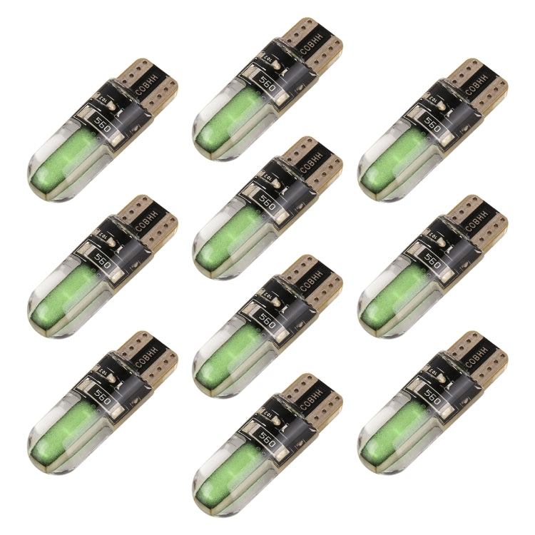 10 PCS T10 DC12V / 1W Car Clearance Light COB Lamp Beads, COB (Yellow Light), COB (Ice Blue Light), COB (Blue Light), COB (Pink Light), COB (Green Light), COB (Red Light), COB (White Light)