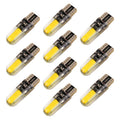 10 PCS T10 DC12V / 1W Car Clearance Light COB Lamp Beads, COB (Yellow Light), COB (Ice Blue Light), COB (Blue Light), COB (Pink Light), COB (Green Light), COB (Red Light), COB (White Light)