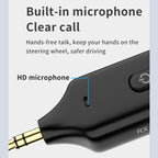 A60 3 in 1 Car Bluetooth Receiver Transmitter 3.5AUX Hands-free Call, A60