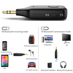 A60 3 in 1 Car Bluetooth Receiver Transmitter 3.5AUX Hands-free Call, A60