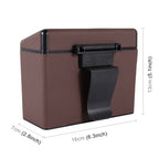 Car Plastic Trash Can Large Capacity Interior Accessories Box