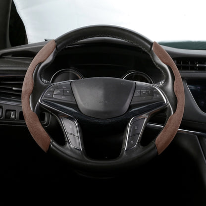Car Universal Suede Steering Wheel Cover