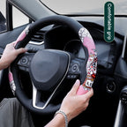 Car Universal China-Chic Relief Steering Wheel Cover (A Born Beauty), CRP4786A, CRP4786B, CRP4786C