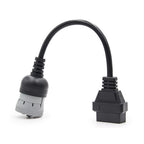 J1708 6Pin to OBD2 16Pin Female Car Diagnostic Adapter Cable, 6Pin to OBD2