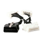 ELM327 OBD2 16Pin Male to 3 Female Car Diagnostic Cable, 16Pin Male to 3 Female