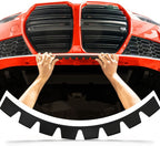 Car Modified Bumper Guard Kit Carbon Fiber Texture, Carbon Fiber Texture