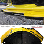 Car Modified Bumper Guard Kit Carbon Fiber Texture, Carbon Fiber Texture