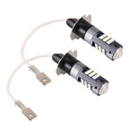 1 Pair H3 DC12V / 5W Car LED Fog Light with 42LEDs SMD-2016 Lamp Beads, H3 (Ice Blue Light), H3 (White Light), H3 (Yellow Light)