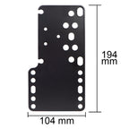 Universal Racing Game Simulation Linear USB Drift Handbrake Bracket Adapter Plate, Bracket Adapter Plate