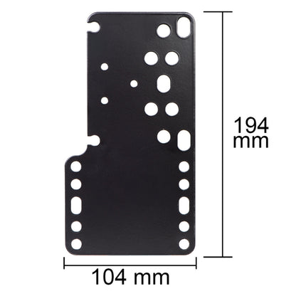 Universal Racing Game Simulation Linear USB Drift Handbrake Bracket Adapter Plate, Bracket Adapter Plate
