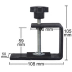 Universal Racing Game Simulation Linear USB Drift Handbrake Desktop Fixing Bracket, Desktop Fixing Bracket