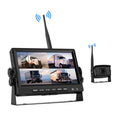 PZ710-W 7 inch Car Digital Wireless Rear-view Split-screen Monitor Single Record, PZ710-W Single Record