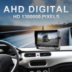 PZ710-W 7 inch Car Digital Wireless Rear-view Split-screen Monitor Dual Record, PZ710-W Dual Record