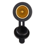 Car Cigarette Lighter Female Socket Plug Connector with Cover, Connector with Cover