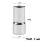 57-63mm Car Modified Exhaust Pipe Joint, 57-63mm