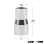 63-76mm Car Modified Exhaust Pipe Joint, 63-76mm