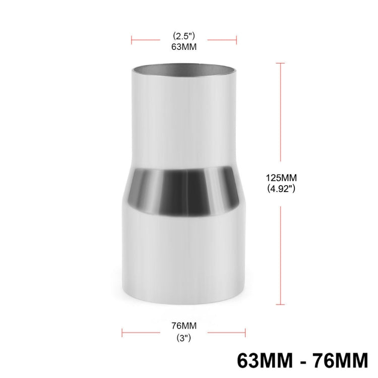 63-76mm Car Modified Exhaust Pipe Joint, 63-76mm