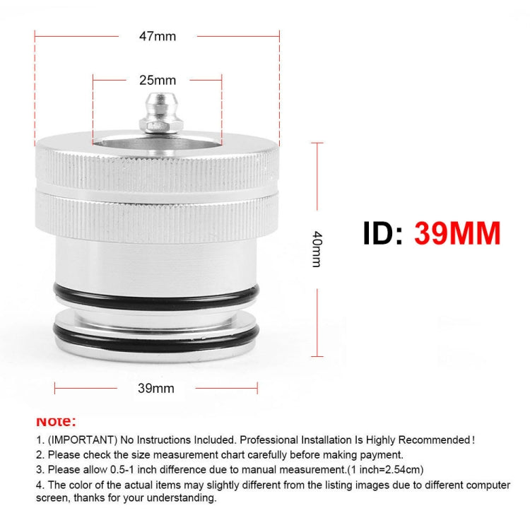 39mm Wheel Bearing Lubricator for Polaris UTV / ATV, 39mm
