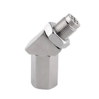 Car 45 Degree Oxygen Sensor M18x1.5 Adapter, 45 Degree