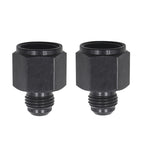 2pcs Car Oil Cooler Conversion Reducing Joint AN8 Female to AN6 Male Conversion Screw, AN8 Female to AN6
