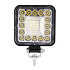 Car Square Work Light with 32LEDs SMD-2835 Lamp Beads, Square 32 2835 Lamp Beads