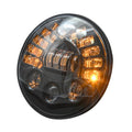 7 inch Car Matrix Gradient LED Headlight Lamps for Jeep Wrangler, 7 inch Matrix
