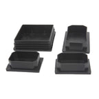 Car Body Rear Frame Left and Right Holes Dust Plugs for Ford F150 2017-2019, For Ford F150 2017-2019