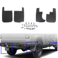 Car ABS Splash Flaps Mudguards Fender Guard for Jeep Wrangler JT 2019-2021, For Jeep Wrangler JT 2019-2021