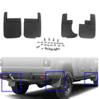 Car ABS Splash Flaps Mudguards Fender Guard for Jeep Wrangler JT 2019-2021, For Jeep Wrangler JT 2019-2021