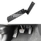 Car Modification Straight Metal Left Foot Rest Pedal for Jeep Wrangler JL 2018-2019, For Jeep Wrangler JL 2018-2019 Straight Style