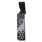 Car Modification Straight Metal Left Foot Rest Pedal for Jeep Wrangler JL 2018-2019, For Jeep Wrangler JL 2018-2019 Straight Style