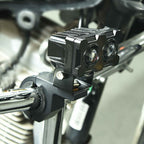 ZH-1583A1 External Waterproof Double Lamp Bead LED Headlight Square Dragon Button Type, ZH-1583A1