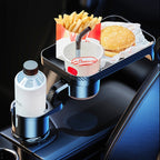 Car 360 Degree Rotation Water Cup Holder Multi-functional Dining Table, Dining Table
