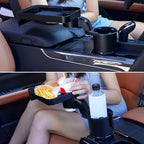 Car 360 Degree Rotation Water Cup Holder Multi-functional Dining Table, Dining Table