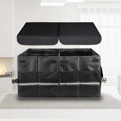 Soft Middle Partition Car Trunk Foldable Storage Box, Size: 58 x 40 x 30cm, Soft Middle Partition