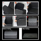 Car Trunk Foldable Storage Box, Checkered Small Size: 33 x 32 x 30cm, Checkered 33 x 32 x 30cm(Beige), Checkered 33 x 32 x 30cm(Black Red)