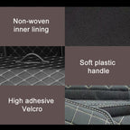 Car Trunk Foldable Storage Box, Rhombic Grid Small Size: 33 x 32 x 30cm, Rhombic 33 x 32 x 30cm (Wine Red), Rhombic 33 x 32 x 30cm (Beige), Rhombic 33 x 32 x 30cm (Coffee), Rhombic 33 x 32 x 30cm (Black Red), Rhombic 33 x 32 x 30cm (Black)