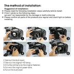 1 Pair D Series D1S Car HID Ballast to LED Headlight DC12V 35W 6000K 7000LM, CSP Lamp Bead, D1S
