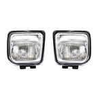 1 Pair Car Modified Front Fog Light for Honda Civic 1996-1998, For Honda Civic 1996-1998 (White Light), For Honda Civic 1996-1998 (Yellow Light)