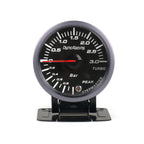 60mm Car Modified 0-3bar Turbocharged Instrument with Bracket, Turbocharged Instrument