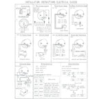 60mm Car Modified 0-3bar Turbocharged Instrument with Bracket, Turbocharged Instrument