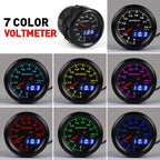 52mm Car Modified Colorful Voltmeter, Voltmeter