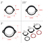 3.0 inch Car Exhaust V-band Clamp with Flange, 3.0 inch