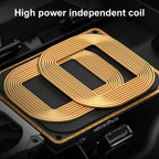HFC-1053 Car Qi Standard Wireless Charger 15W / 10W Quick Charging for Audi A3 2021-2022, Left Driving, HFC-1053