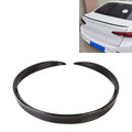 Car Modified Plastic Rear Wing Side Spoiler Lip, Black, Black
