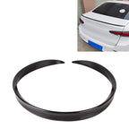 Car Modified Plastic Rear Wing Side Spoiler Lip, Black, Black