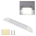 RV / Yacht Awning LED Strip Light DC12-28V with 9 LEDs Lamp Beads, 9 LEDs (White), 9 LEDs (Black)