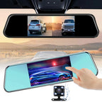 K5 5.5 inch Car Streaming Media Double Recording Starlight Night Vision Driving Recorder, 5.5 inch Double Recording