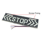 Motorcycle 12V LED Brake Light Super Bright with Turn Warning Light, Turn Warning Light